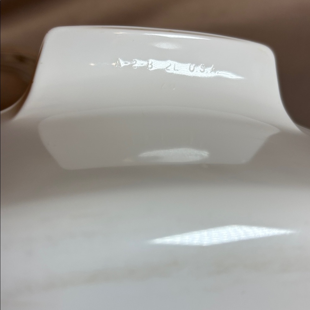 Corning Ware Blue Hearts 2qt Casserole Dish circa 1998 - Picture 11 of 14